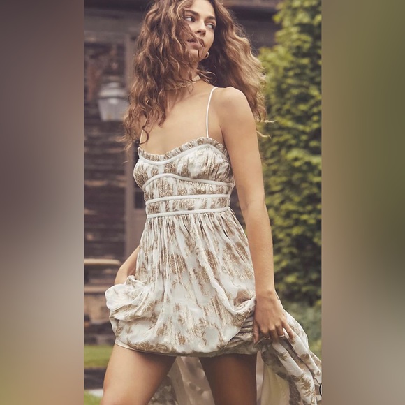 🎉LAST CHANCE 🎉Free People Charlie Bustier Slip Maxi Dress - Picture 6 of 14